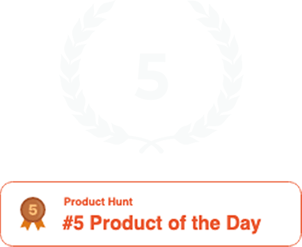 Product Hunt award