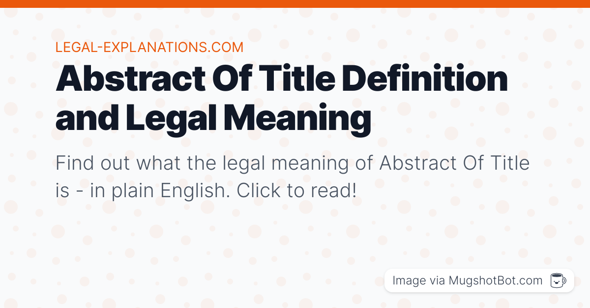 assignment of title definition